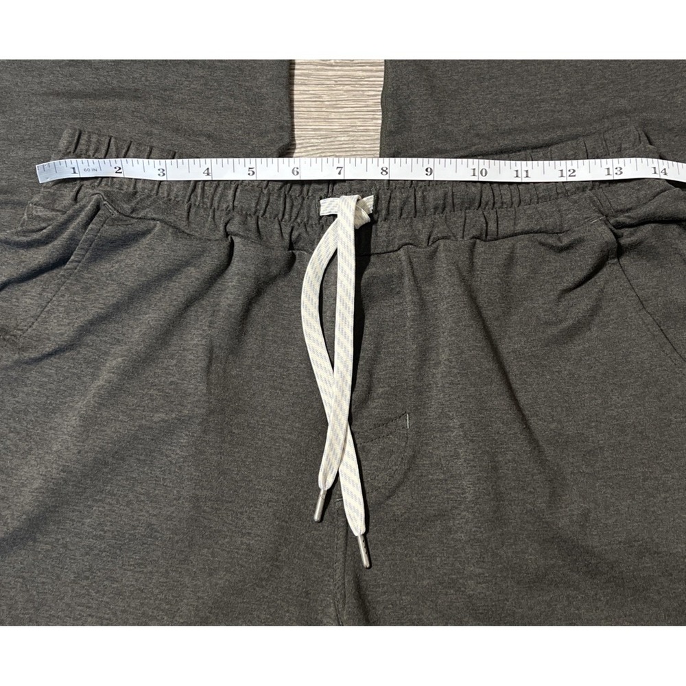 Vuori Men's Ponto Performance Pant 30" Size Medium (28x30) Heathered Olive - Picture 5 of 10